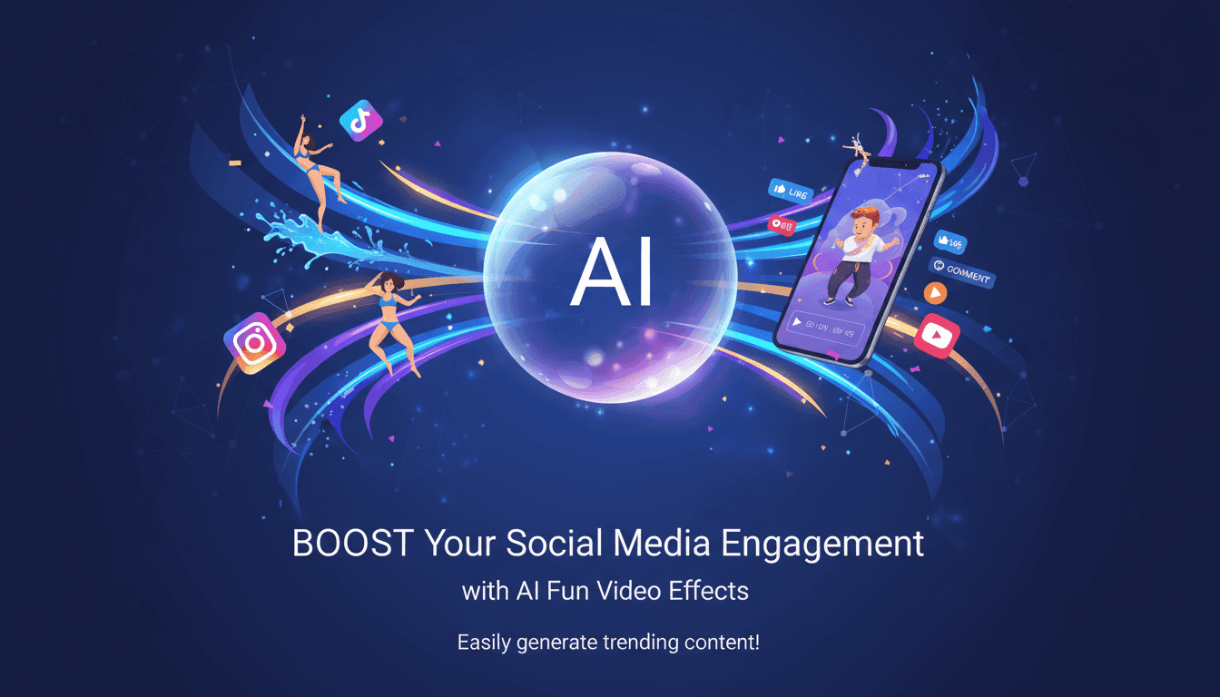 用 AI 趣味视频特效提升社交媒体互动